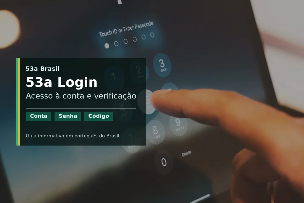 53a login account access Brazil